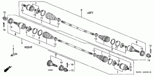 REAR DRIVESHAFT
