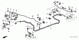 BRAKE LINES (RH)