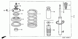 FRONT SHOCK ABSORBER