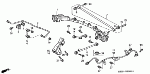 REAR STABILIZER/ REAR LOWER ARM