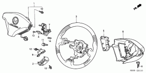 STEERING WHEEL (SRS)