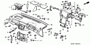 INSTRUMENT PANEL (RH)