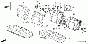 REAR SEAT (3 DOOR)