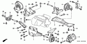 Transmission mounts