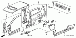 OUTER PANELS (3 DOOR)