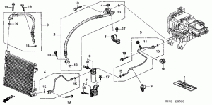 AIR CONDITIONER (HOSES/PIPES) (RH)