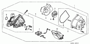 Ignition distributor