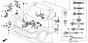 ENGINE WIRE HARNESS (RH)