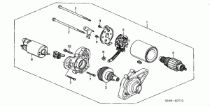 Starter, components