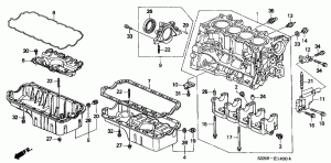 CYLINDER BLOCK/OIL PAN