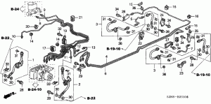 Brake system hose, tube