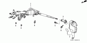Steering column
