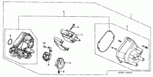 Ignition distributor