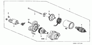 Starter, components