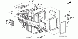 HEATER DUCT (RH)
