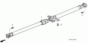 Cardan shaft