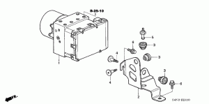 Brake system: sensors, units, valves, controllers