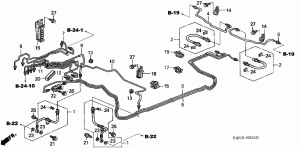 Brake system hose, tube