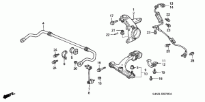 FRONT STABILIZER/ FRONT LOWER ARM