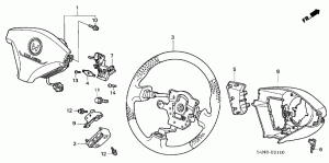 STEERING WHEEL (SRS)