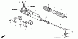 Steering tie rod end