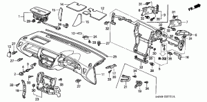 INSTRUMENT PANEL (RH)