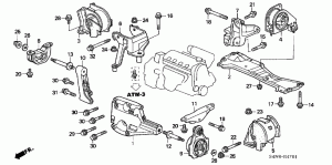 Compressor mounting