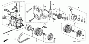A/C compressor clutch