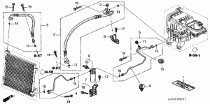 AIR CONDITIONER (HOSES/PIPES) (RH)