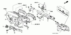 Intake manifold gasket