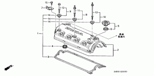 Cylinder head cover