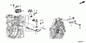 CONTROL SHAFT/POSITION SE NSOR