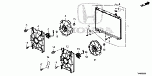 IC engine cooling system radiator