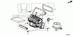 HEATER BLOWER(RH)