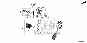 Brake pedal