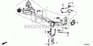 Rear beam
