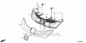 Radiator grille