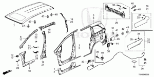Fuel tank cap, components