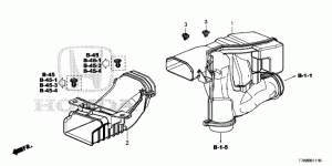AIR INTAKE TUBE(1.8L)