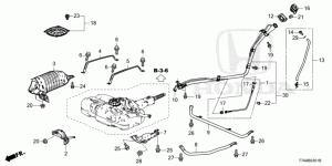 FUEL FILLER PIPE(2WD)(2)