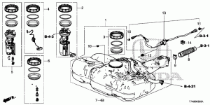 Fuel system electric pump