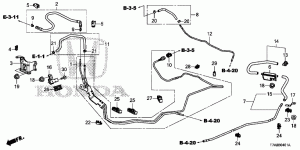 FUEL PIPE(2WD)(1.8L)(1)