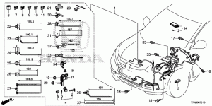 WIRE HARNESS(LH)(2)