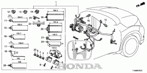 WIRE HARNESS(LH)(3)