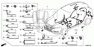 WIRE HARNESS(LH)(4)