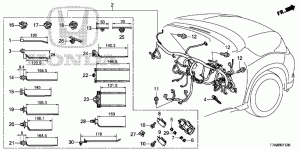 WIRE HARNESS(RH)(3)