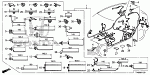 WIRE HARNESS(RH)(4)