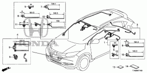 WIRE HARNESS(RH)(5)