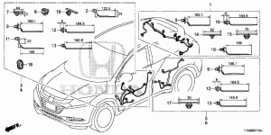 WIRE HARNESS(RH)(6)