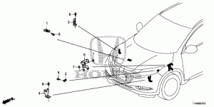 WIRE HARNESS BRACKET(LH)